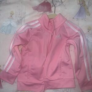 Adidas Light Pink Toddler Jacket NWOT 2T